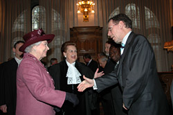 Prof Soete meets the Queen